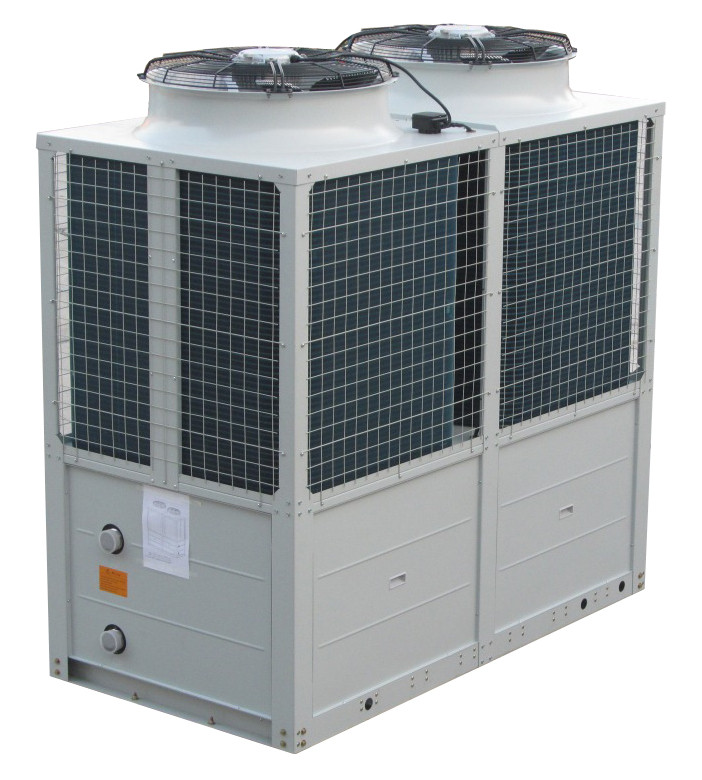 مبردة ودية 100KW التبريد الهواء وحدة مضخة الحرارة للسكني - ايكو